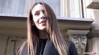 GERMAN SCOUT - SLIM UKRAINIAN milf JULIA PICKUP AND HARD FUCKED AT STREET CASTING