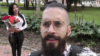 CARNEDELMERCADO - (Mariana Martinez, Cristian Cipriani) - Long Juicy Booty Hispanic Teenagers Gets Railed Rough After Getting Seduced Into Outdoors