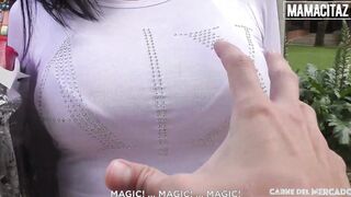 CARNEDELMERCADO - (Mariana Martinez, Cristian Cipriani) - Long Juicy Booty Hispanic Teenagers Gets Railed Rough After Getting Seduced Into Outdoors