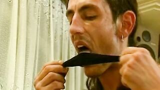 Strumpf-Liebhaber - Schwanz into die Hand und Sex Tape anschauen