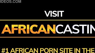 African Ghetto chick Hunting Blow Jobs inside Casting Try-Outs