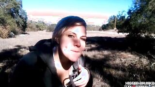 Blowing Penis Public Is Exciting! Amateur FELLATIO