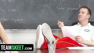 Erotic College Girl Presley Dawson Gets Spanked For Cheating