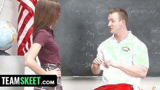 Erotic College Girl Presley Dawson Gets Spanked For Cheating