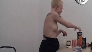 BONDAGE Schlampe Solo Masturbation extrem Orgasm