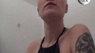 BONDAGE Schlampe Solo Masturbation extrem Orgasm