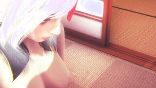 Genshin Impact Anime - Ningguang Rough Sex into the Jade Chamber [Handjob, Fellatio, sixty nine, Fucked] - Japanese oriental Manga Hentai Game Porn