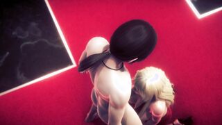 Animated Uncensored - Nataly Hand Job and Fellatio - Japanese chinese Manga Animated GAme Porn