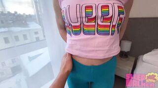 STEP-DAUGHTER ASKS FOR CUM INTO HER TINY VAGINA