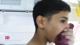 MY SISTER GETS ME SMELLING HER UNDERWEAR-SPANISH PORN