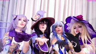 GENSHIN girls loves long dicks