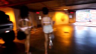 Toticos | South beach Miami 18yo 19 yo filipina dwarf blows on huge ebony dick and swallows the nut (Part one) ft Violet Rae