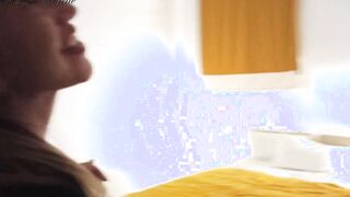The DEFLORATION of MAELLE! Her point of view FIRST TIME EVER with her CRAZY MATURE PROFESSOR after a COLLEGE PARTY, ending with a JIZZED