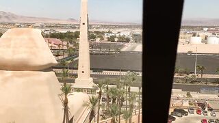 Egyptian hot at the Luxor Cheetah Adora Hotel Exotic Doggy Style Boned Head BWC