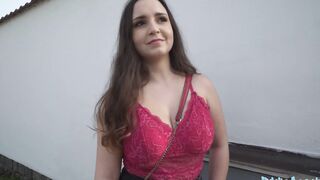 Outside Agent He pays pretty cash to watch her wonderful long natural breasts