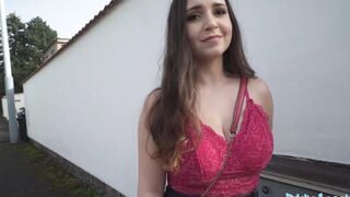 Outside Agent He pays pretty cash to watch her wonderful long natural breasts