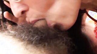 Italian amateur with vulgar chick #1 - three sex tape