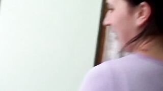 Italian amateur with vulgar chick #1 - three sex tape