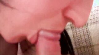 Italian amateur with vulgar chick #1 - three sex tape