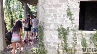 3 goblins found a stupid cunt with mouth at home and pounded rough so that she learned to appreciate personal space
