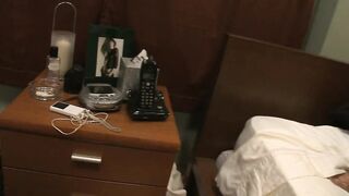 Stepmom catches her stepson jirking off so she give him real banged