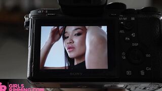 GIRLSRIMMING - Rimming feast with hot Latina chick Asia Vargas