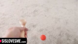 Sis Loves Me - Goddess Blonde Step Sis Lost Bet And Lets Her Lusty Step Brother To Pound Her Pink Twat