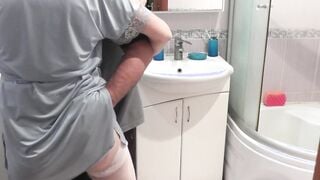 What does ex-wife when hubby is away? Goddess mommy Milf Frina her typical 1 day. Treason. Sex. Nude at home. Whore ex-wife Bimbo. Cuckold. Bushy vagina. Natural breasts Milf. Shower cabin. Toilet. Private porn