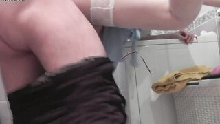 What does ex-wife when hubby is away? Goddess mommy Milf Frina her typical 1 day. Treason. Sex. Nude at home. Whore ex-wife Bimbo. Cuckold. Bushy vagina. Natural breasts Milf. Shower cabin. Toilet. Private porn