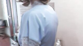 What does ex-wife when hubby is away? Goddess mommy Milf Frina her typical 1 day. Treason. Sex. Nude at home. Whore ex-wife Bimbo. Cuckold. Bushy vagina. Natural breasts Milf. Shower cabin. Toilet. Private porn