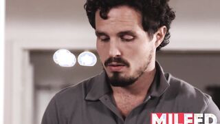 Older Milf Wants A Titty Strokes Inside Her BIG Jugs - MILFED