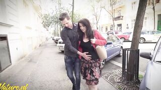 MatureNL - Big Boobed milf With a Sprained Ankle Gets One Of A Kind Help From a Huge Cock Stranger