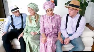 Amish cougar moms swap their stepsons