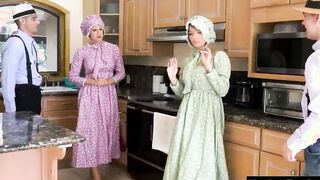 Amish cougar moms swap their stepsons