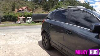 Stepson takes advantage of the situation to make his lusty stepmother yummy because his father has sexually neglected her