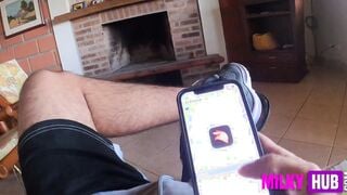 Stepson takes advantage of the situation to make his lusty stepmother yummy because his father has sexually neglected her
