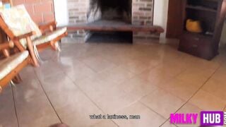 Stepson takes advantage of the situation to make his lusty stepmother yummy because his father has sexually neglected her
