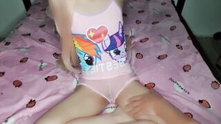 Step-Daughter! My stepfather jizzes into me at night, he doesn't care that my MILF is into the room right away
