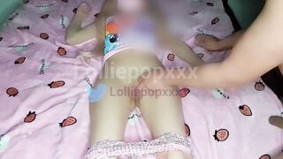 Step-Daughter! My stepfather jizzes into me at night, he doesn't care that my MILF is into the room right away