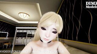 Ryan and Lexi Vol.1C White Blonde bimbos Being Banged! By Her Boss Into A Changing Room. 3d Animation Animated Anime.