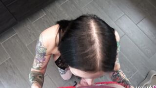 GERMAN TATTOO CAMGIRL XANIA SEDUCE BROTHER INSIDE LAW TO CHEATING SEX