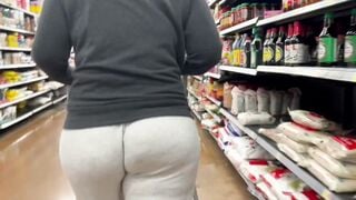 Giant Butt Wedgie At Walmart