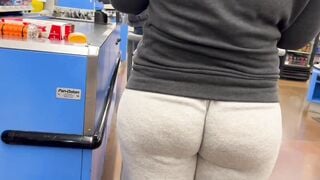 Giant Butt Wedgie At Walmart