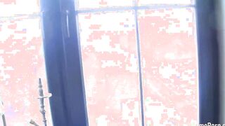 Fucking my wifey inside our neighbors's house