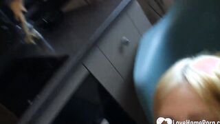 Fucking my wifey inside our neighbors's house
