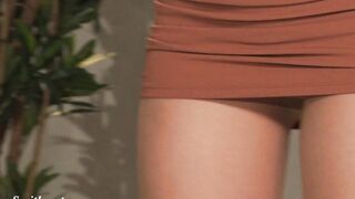 Accidental Nudity During Tv Performance. Tv Host Seducing A Players. Upskirt
