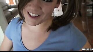 barely legal 18 SCHOOL GIRL IS HUNGRY FOR ANAL SEX ORGASM