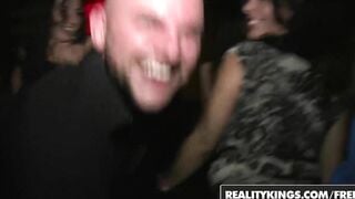 Reality Kings - Group of party girls suck and pounded into the vip