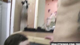 Reality Kings - Slim 19 year old Zoe Voss gets banged! into the back room