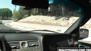 Reality Kings - Eden Young and Romeo Price - Street barely legal Flashes boobs
